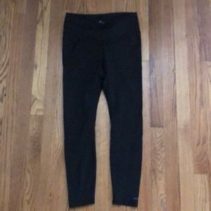 Athleta running leggings with reflector